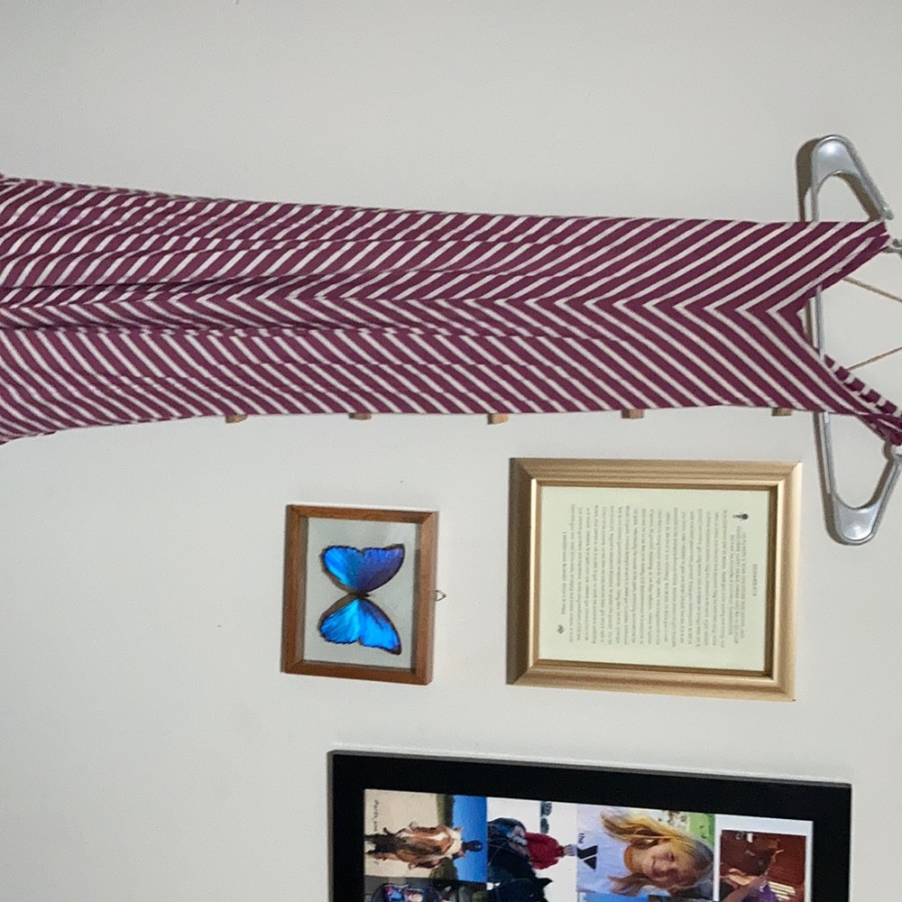 Striped girls summer dress